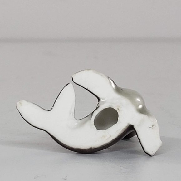 Bone China Japan Seal Sea Lion Miniature Figurine Tiny - Picture 6 of 6